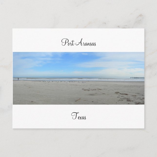 Cartão Postal Port ArKansas (Panorâmica) #3 Cartão-postal (Frente)