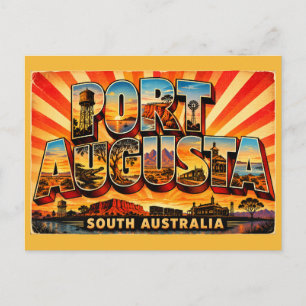 Cartão Postal Port Augusta Austrália Meridional Portal do Sertão