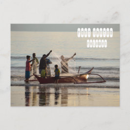 Cartão Postal Port Barton em Palawan