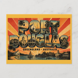 Cartão Postal Port Douglas Queensland Resort de Recifes Cidade V