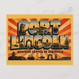 Cartão Postal Port Lincoln Austrália Meridional Capital de Fruto