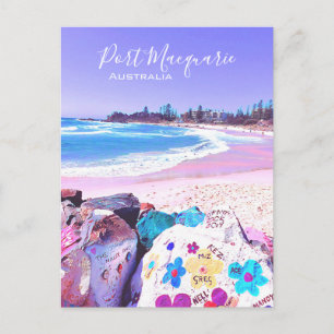 Cartão Postal Port Macquarie NSW, cenário de viagem da Austrália