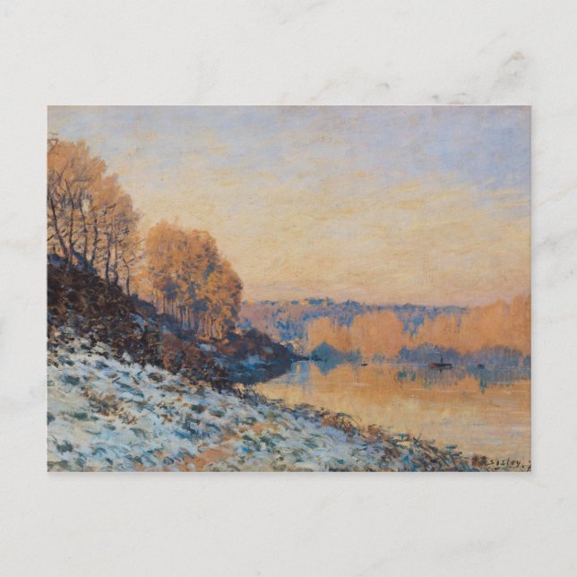 Cartão Postal Port-Marly, Frost Branco, 1872 (Frente)
