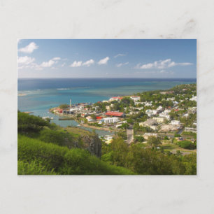 Cartão Postal Port Mathurin, Ilha Rodrigues, Maurícia