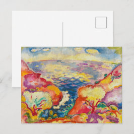 Cartão Postal Port Miou | Georges Braque |