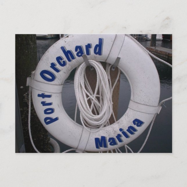 Cartão postal Port Orchard Marina (Frente)