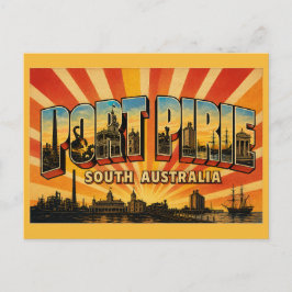 Cartão Postal Port Pirie Austrália Meridional Cidade Portuária I