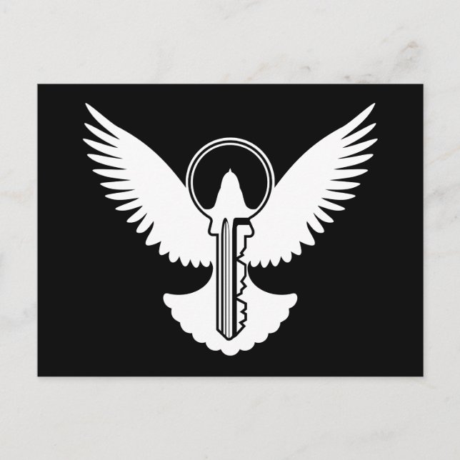 Cartão Postal Porta com Chave (Frente)