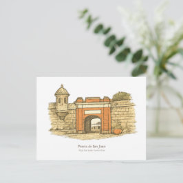 Cartão Postal Porta de São João – Antiga Porta da Cidade