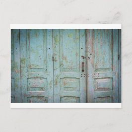 Cartão Postal Porta de Vintage