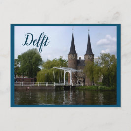 Cartão Postal Porta Delft (Oostport)