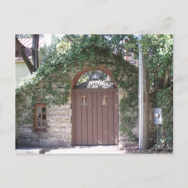 CARTÃO POSTAL PORTA DO COURTYARD ROWN (Frente)