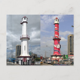 Cartão Postal Porta do farol de Espanha, Cartão-postal de Trinid
