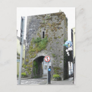 Cartão Postal Porta do Norte medieval de Athenry - Irlanda