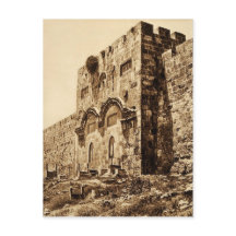 Porta do Ouro em Jerusalém