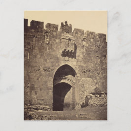 Cartão Postal Porta do Stephen em Jerusalém