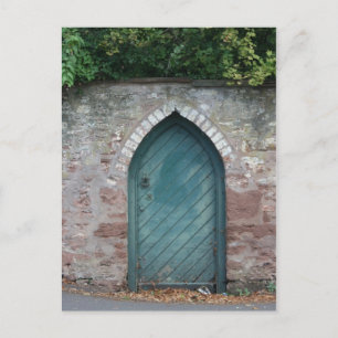 Cartão Postal Porta em Bishops Lydeard, Somerset, Reino Unido