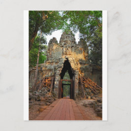 Cartão Postal Porta Norte de Angkor Thom, Camboja