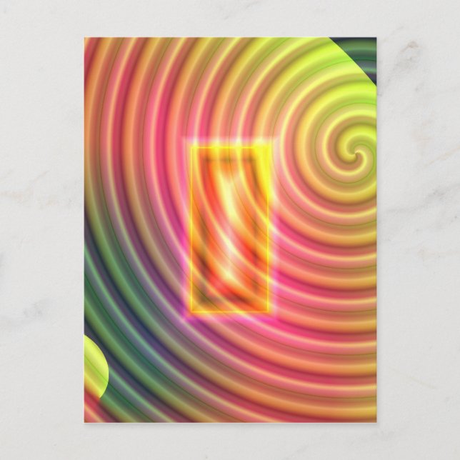 Cartão Postal Porta oculta (Frente)