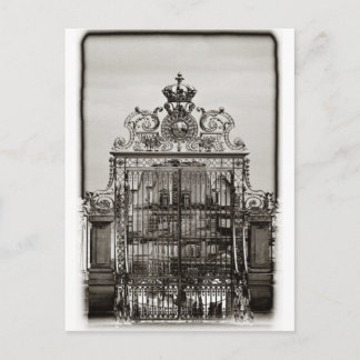 Cartão Postal Porta ornamentado, Château Versailles
