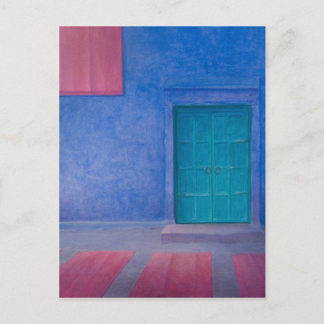 Cartão Postal Porta Verde Jodhpur 2010 (Frente)