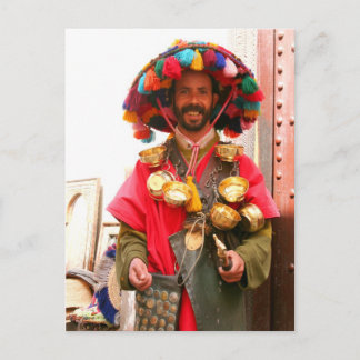 Cartão Postal Portador de água - Marraquexe