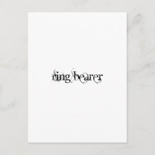 Cartão Postal Portador do toque