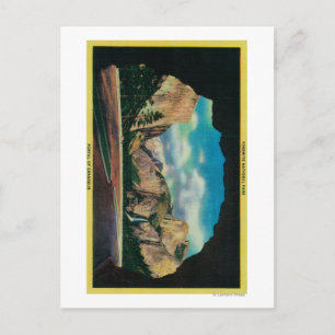 Cartão Postal Portal da Grandiosidade vista do vale de Yosemite
