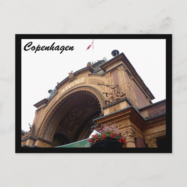 Cartão Postal portão de tivoli (Frente)