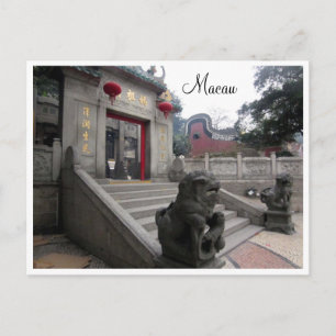 Cartão Postal portão do templo a-mãe