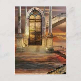 Cartão Postal Portão em alta velocidade