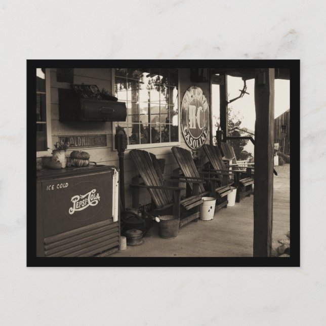 Cartão Postal Portão frontal ocidental (Frente)