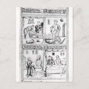 Cartão Postal Portaria dos padeiros de York, 1595-96