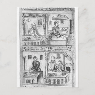 Cartão Postal Portaria dos padeiros de York, 1595-96
