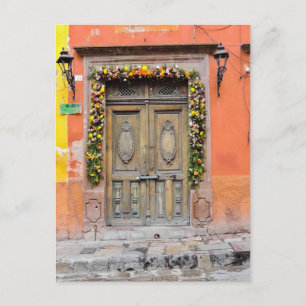 Cartão Postal Portas de San Miguel De Allende México Histórica