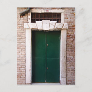 Cartão Postal portas de venice, itália