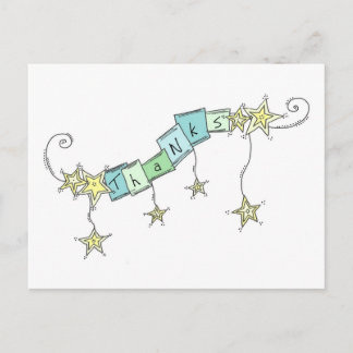 Cartão Postal Portas Estrelas, Obrigados