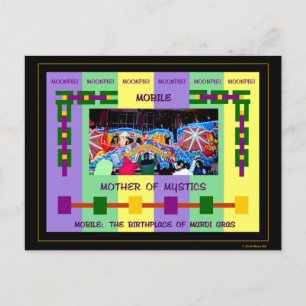 Cartão Postal Portátil: O lugar de nascimento de Mardi Gras