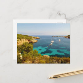 Cartão Postal Portinatx Ibiza Coastal Landscape