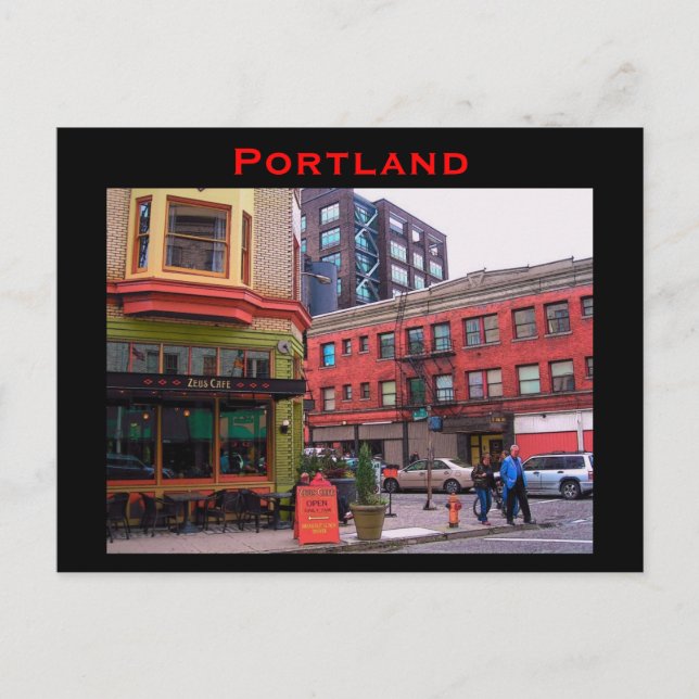 Cartão postal Portland (Frente)