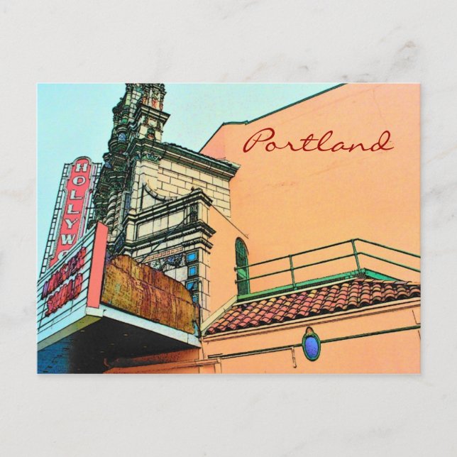 Cartão postal Portland (Frente)