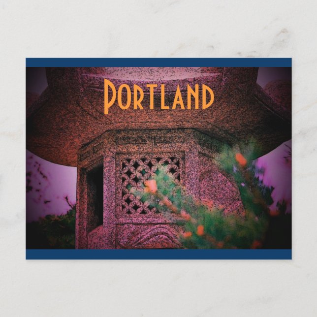 Cartão postal Portland (Frente)
