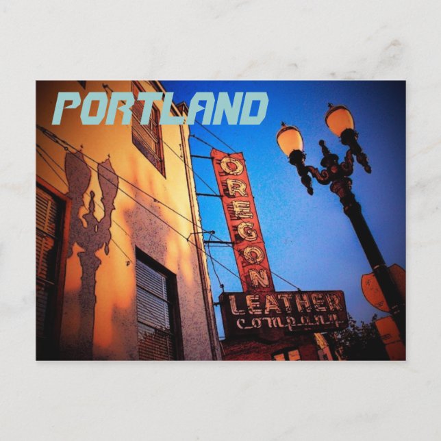 Cartão postal Portland (Frente)