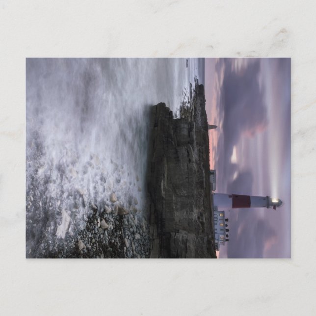 Cartão Postal Portland Bill Todo Iluminado (Frente)