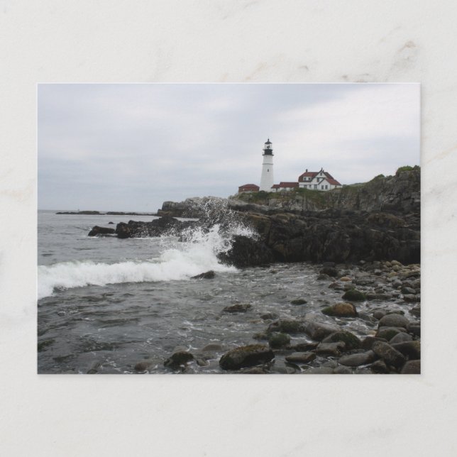 Cartão Postal Portland Head Light (Frente)