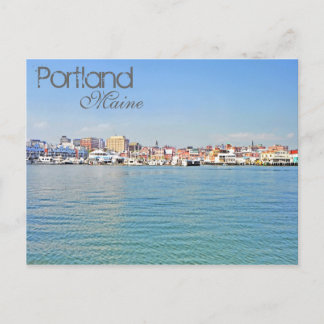 Cartão Postal Portland, Maine, EUA