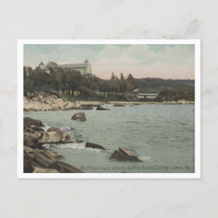 Cartão Postal Portland ME, Ilha Cushings, Ottawa House 1908