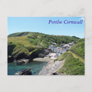 Cartão Postal Portloe Cornwall Inglaterra