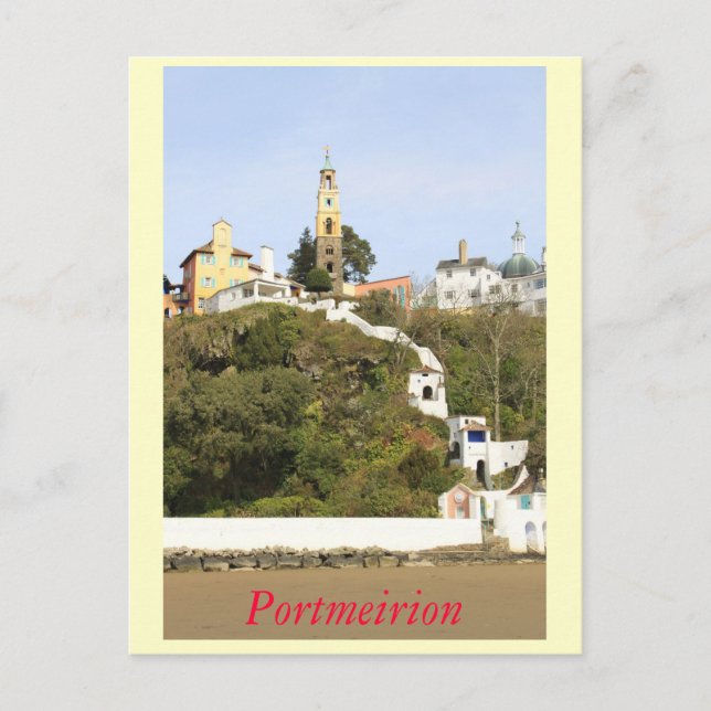 Cartão Postal Portmeirion (Frente)