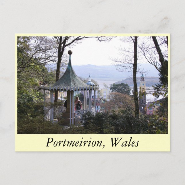 Cartão Postal Portmeirion (Frente)